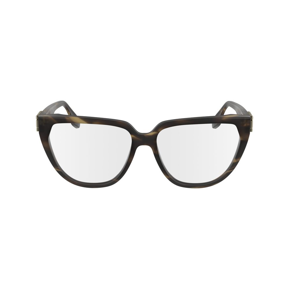Victoria Beckham Brown Acetate Glasses (Frame)