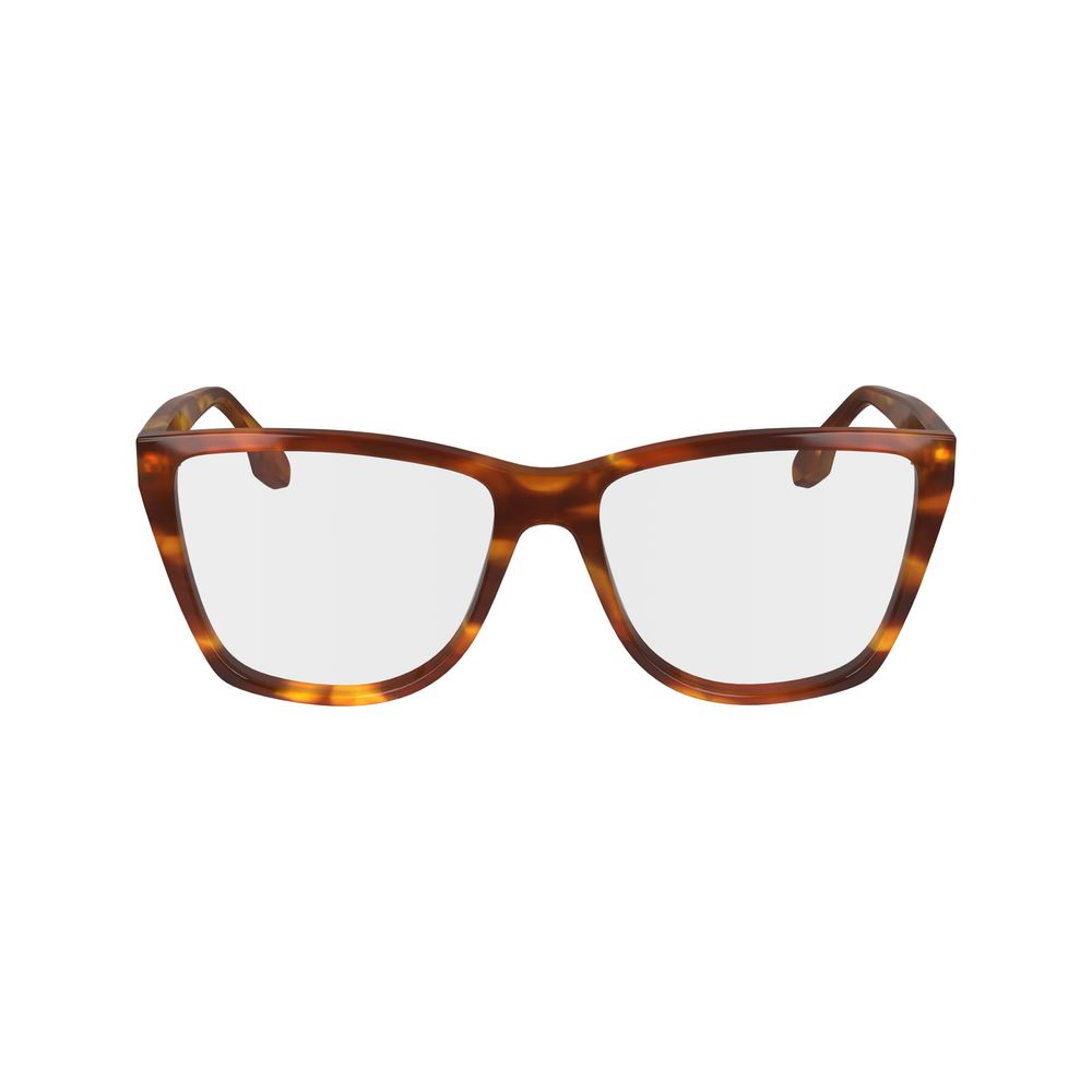 Victoria Beckham Braune Acetat-Brille (Gestell)