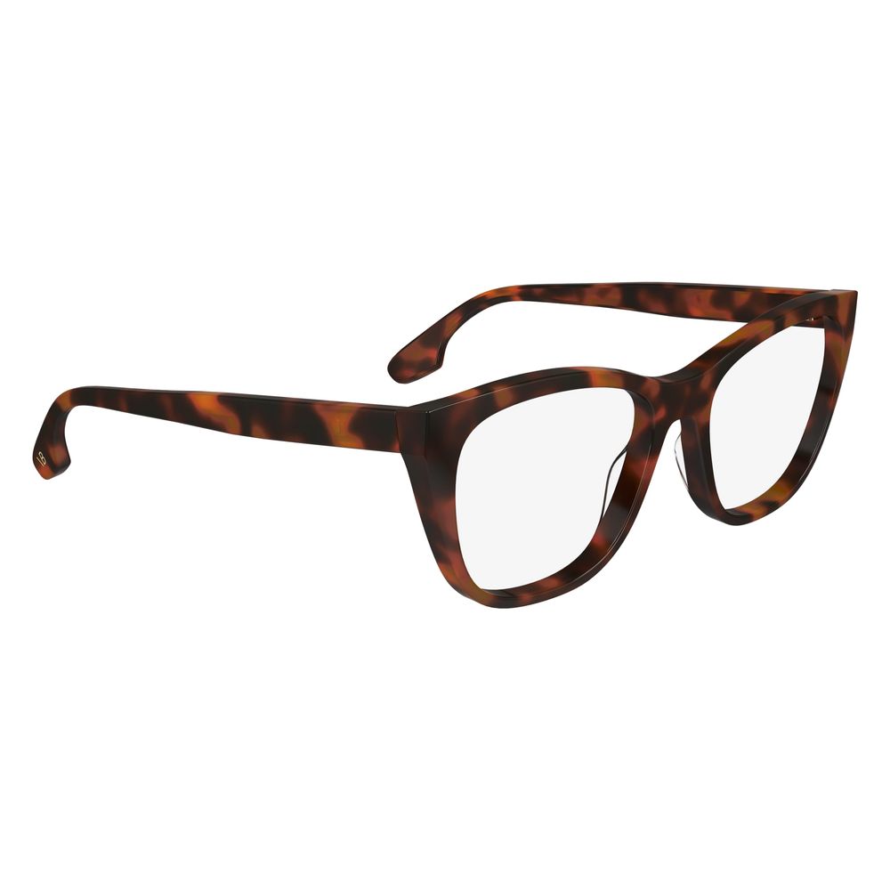 Victoria Beckham Brown Acetate Glasses (Frame)