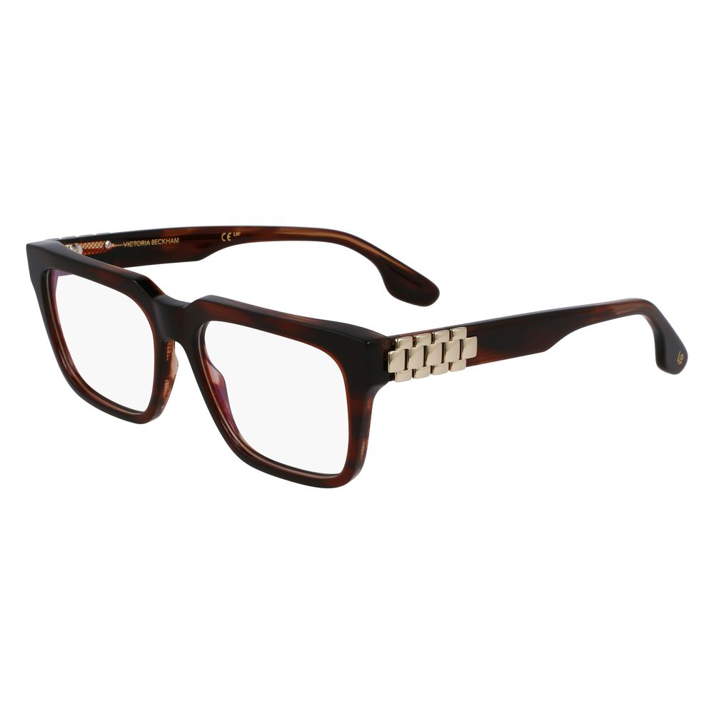 Victoria Beckham Braune Acetat-Brille (Gestell)