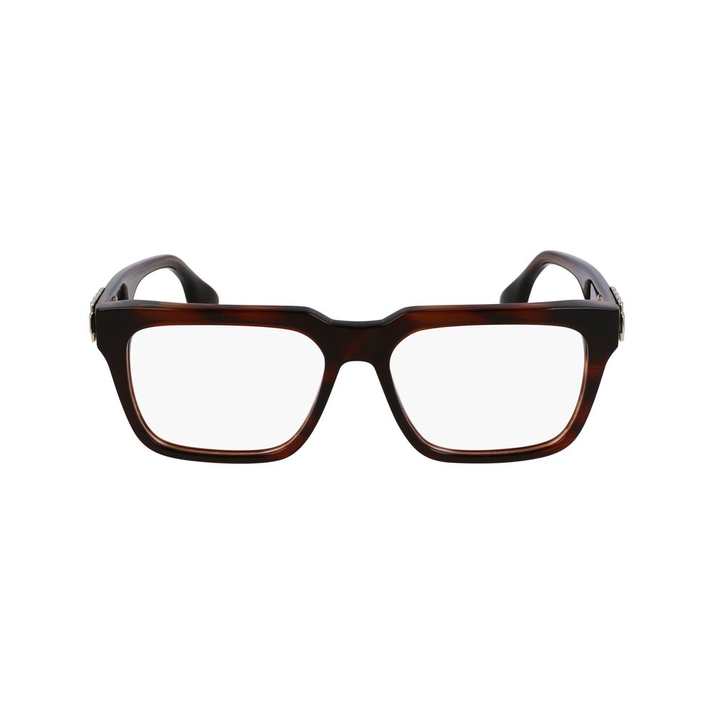 Victoria Beckham Braune Acetat-Brille (Gestell)