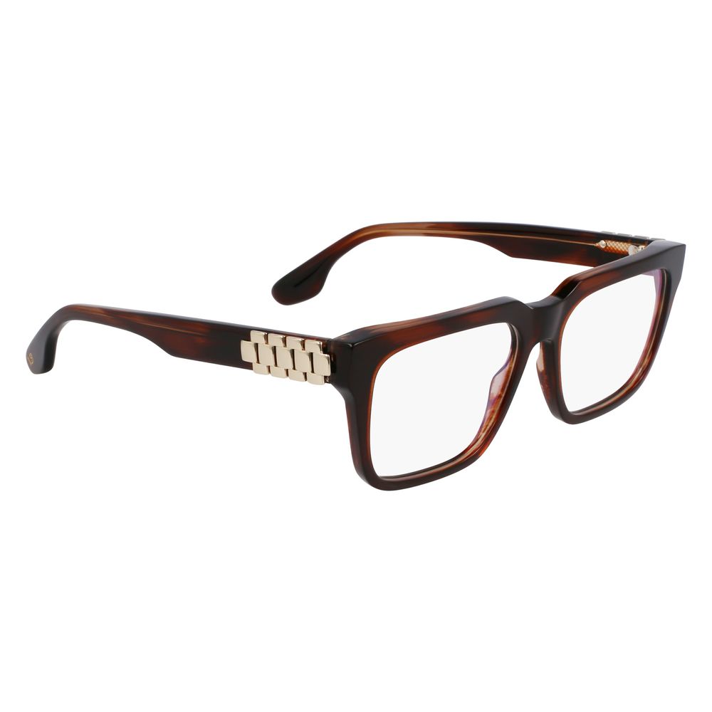 Victoria Beckham Braune Acetat-Brille (Gestell)