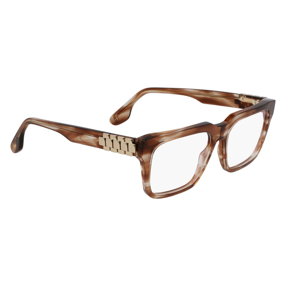 Victoria Beckham Brown Acetate Glasses (Frame)