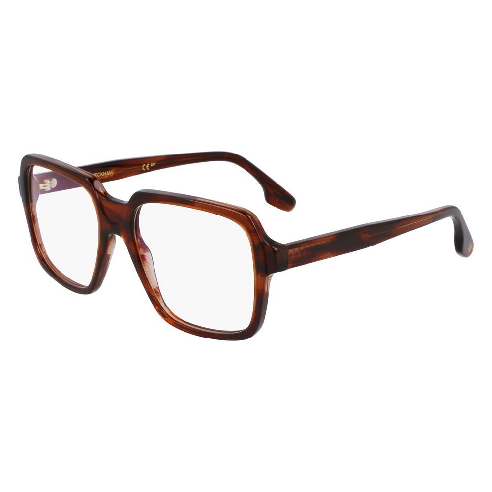 Victoria Beckham Brown Acetate Glasses (Frame)