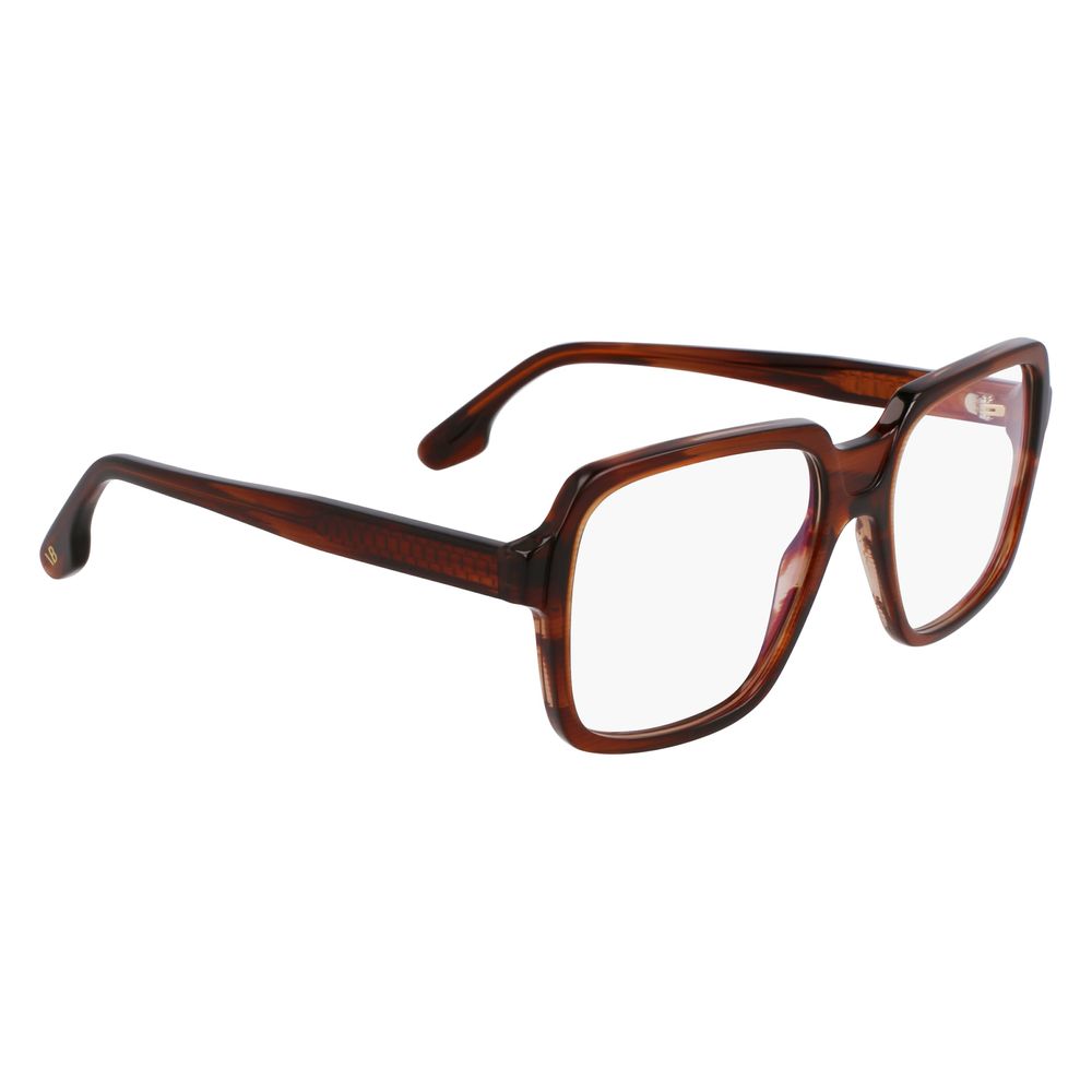 Victoria Beckham Brown Acetate Glasses (Frame)