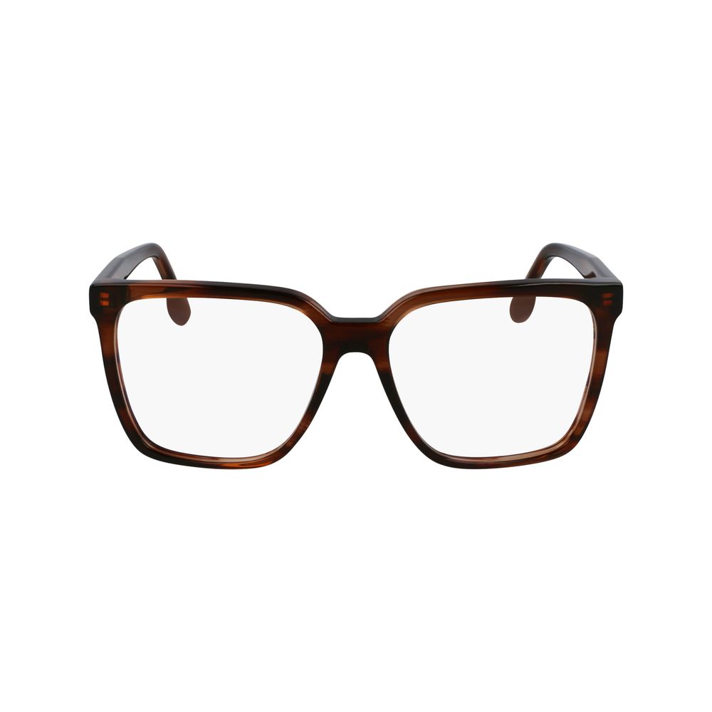 Victoria Beckham Braune Acetat-Brille (Gestell)