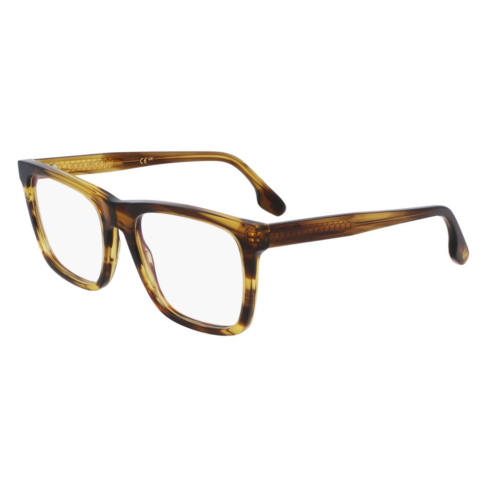 Victoria Beckham Braune Brille aus Acetat (Gestell)