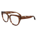 Victoria Beckham Braune Brille aus Acetat (Gestell)
