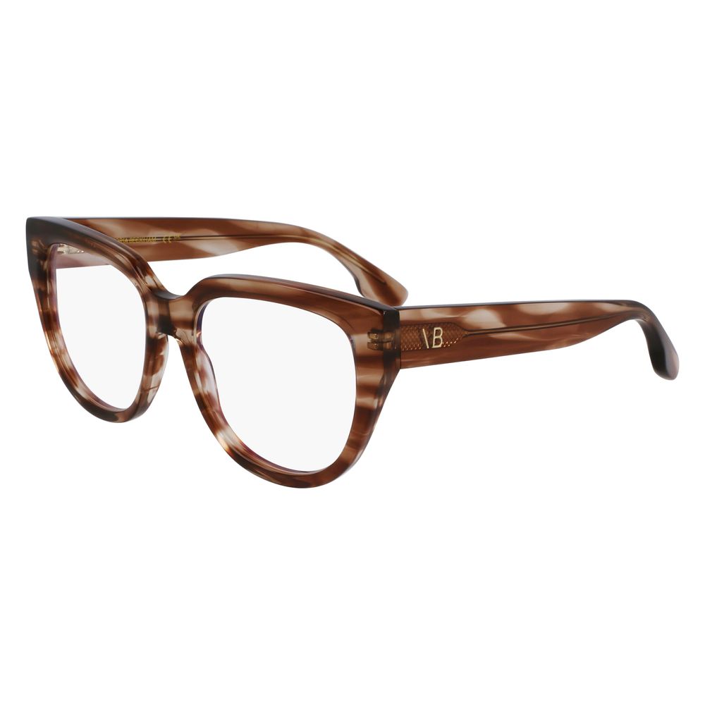 Victoria Beckham Braune Brille aus Acetat (Gestell)