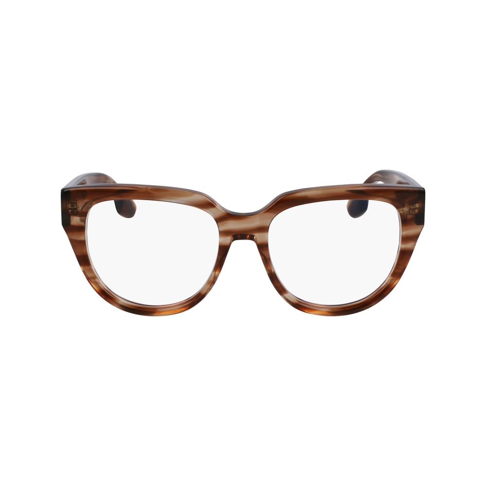 Victoria Beckham Braune Brille aus Acetat (Gestell)