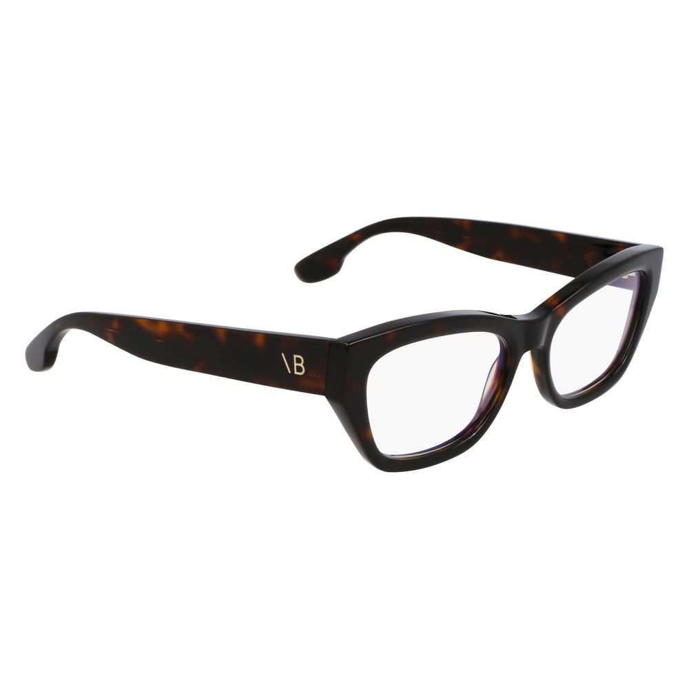 Victoria Beckham Braune Brille aus Acetat (Gestell)