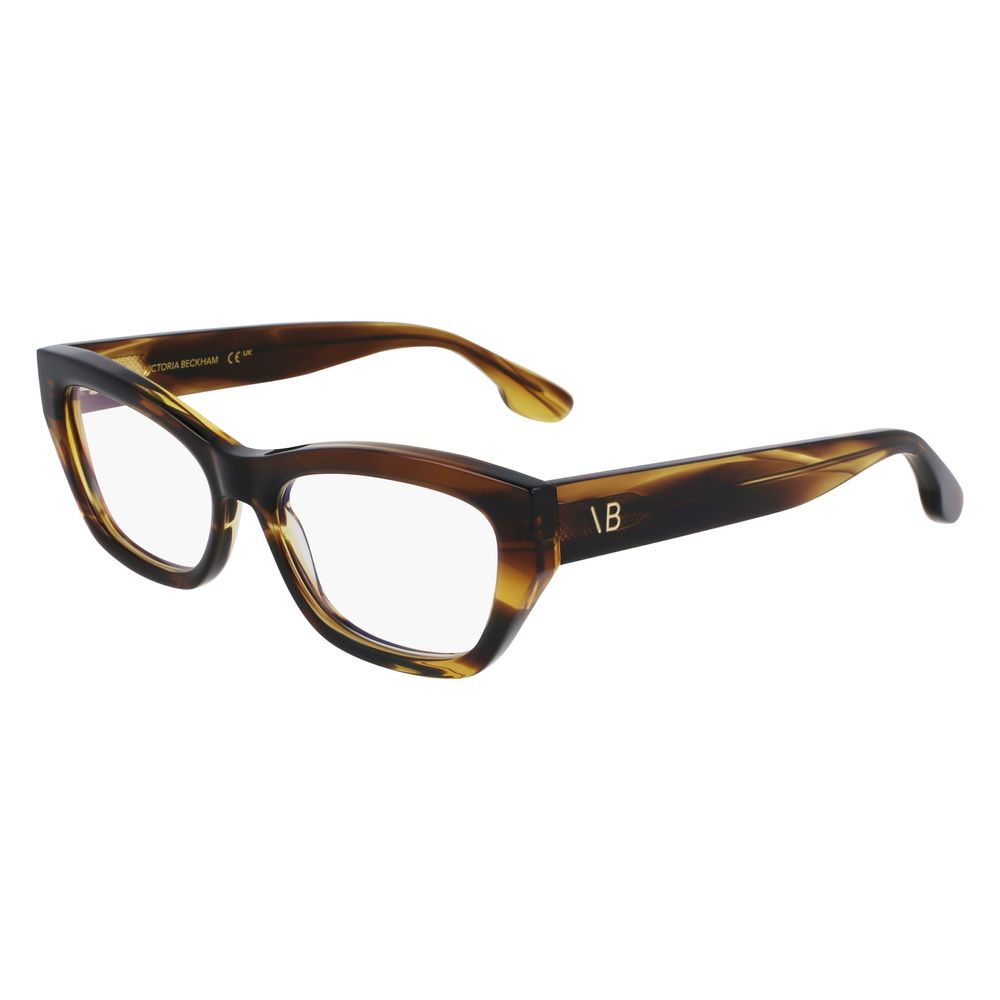 Victoria Beckham Brown Acetate Glasses (Frame)