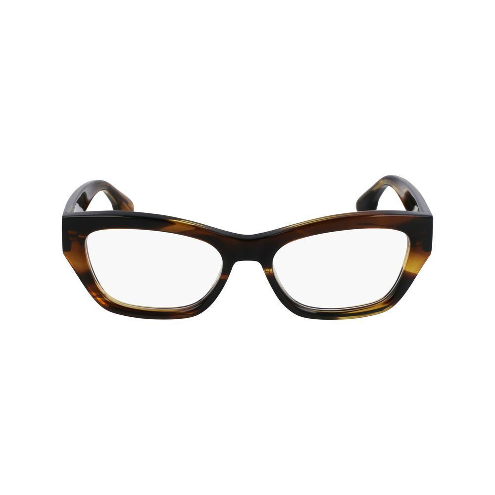 Victoria Beckham Brown Acetate Glasses (Frame)