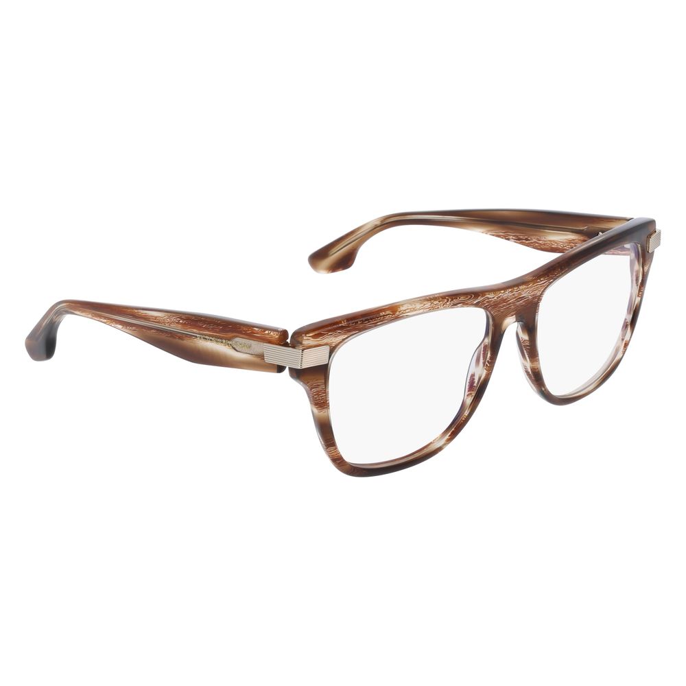Victoria Beckham Braune Brille aus Acetat (Gestell)