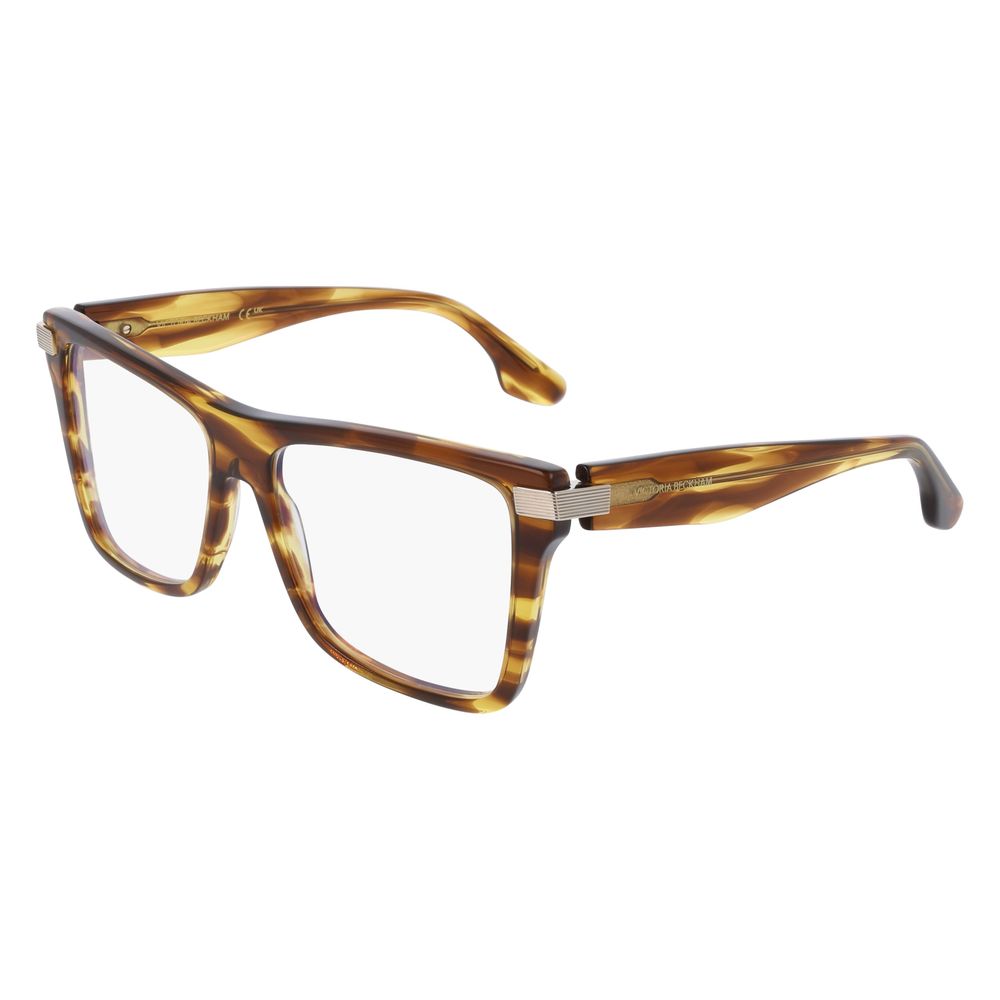 Victoria Beckham Braune Brille aus Acetat (Gestell)