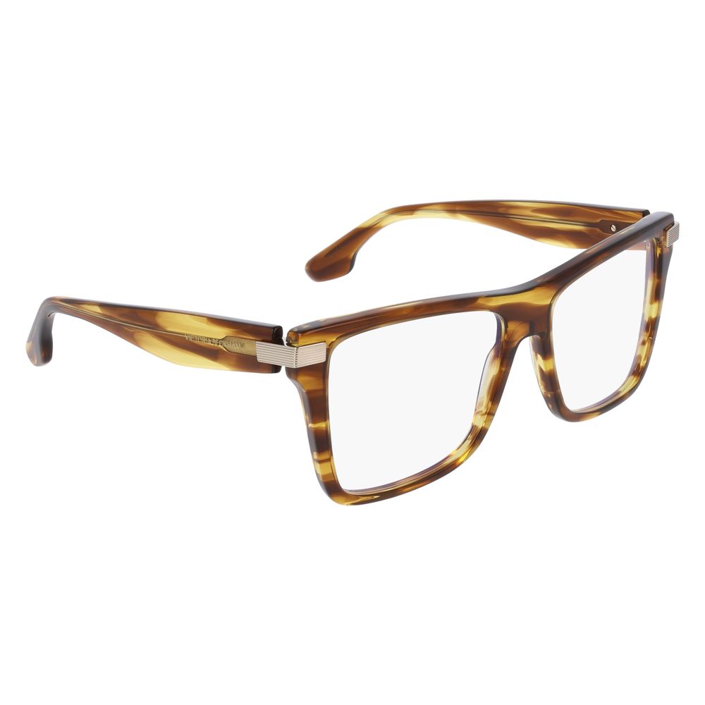 Victoria Beckham Braune Brille aus Acetat (Gestell)