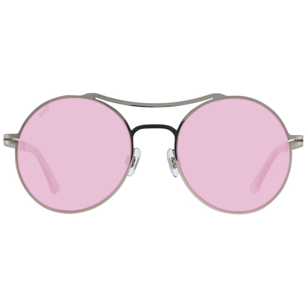 WEB EYEWEAR Sunglasses in Gold Metal