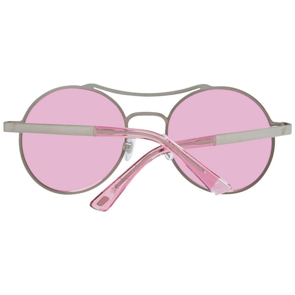 WEB EYEWEAR Sunglasses in Gold Metal