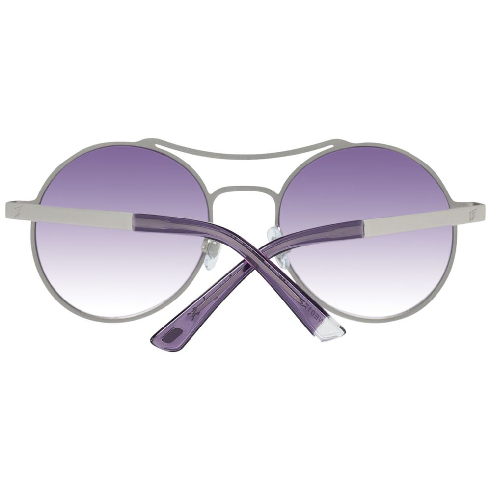 WEB EYEWEAR Sonnenbrille aus Goldmetall