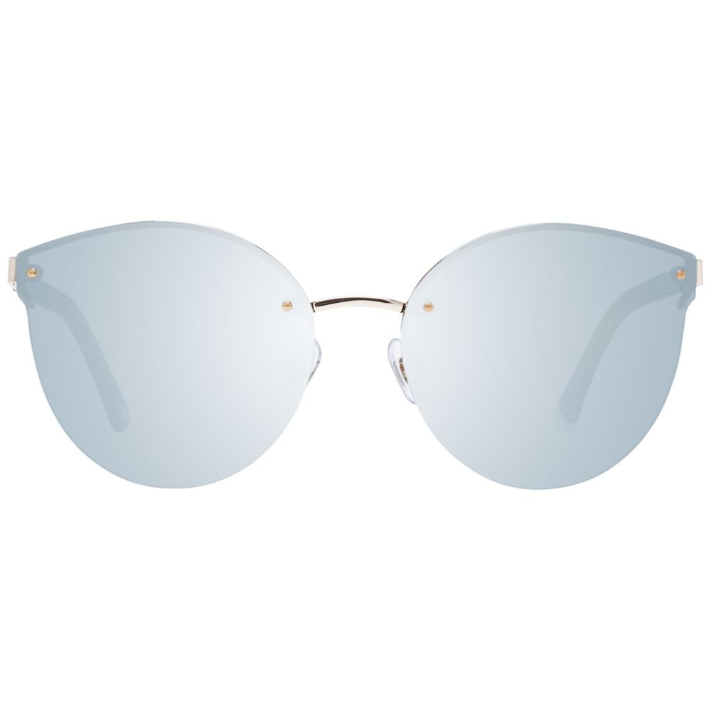 WEB EYEWEAR Sunglasses in Gold Metal
