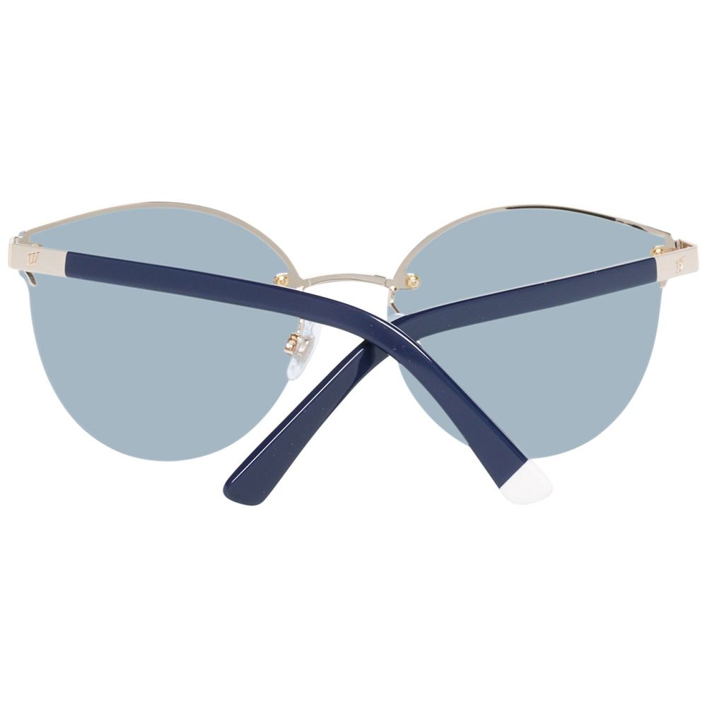 WEB EYEWEAR Sunglasses in Gold Metal