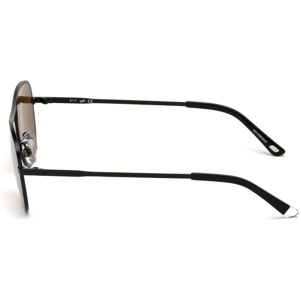 WEB EYEWEAR Schwarze Sonnenbrille aus Metall