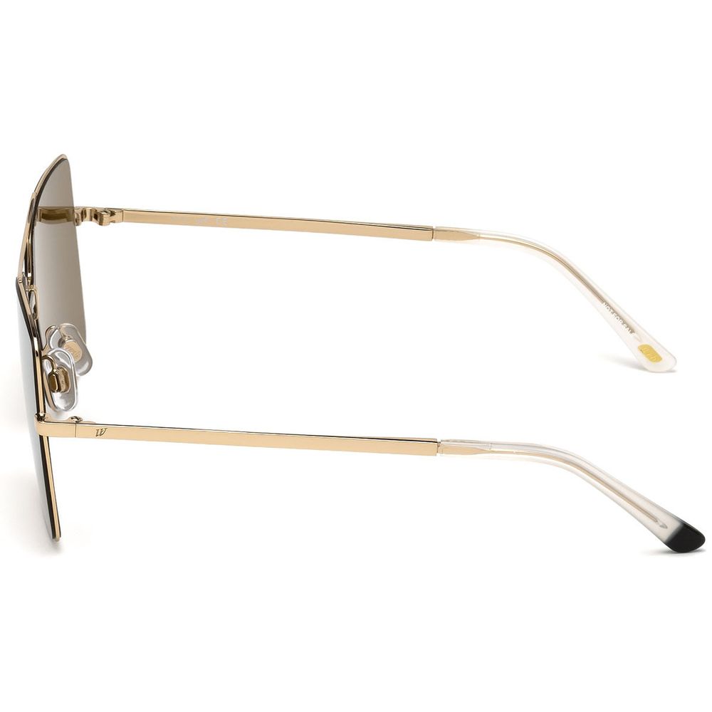 WEB EYEWEAR Pinke Sonnenbrille aus Metall