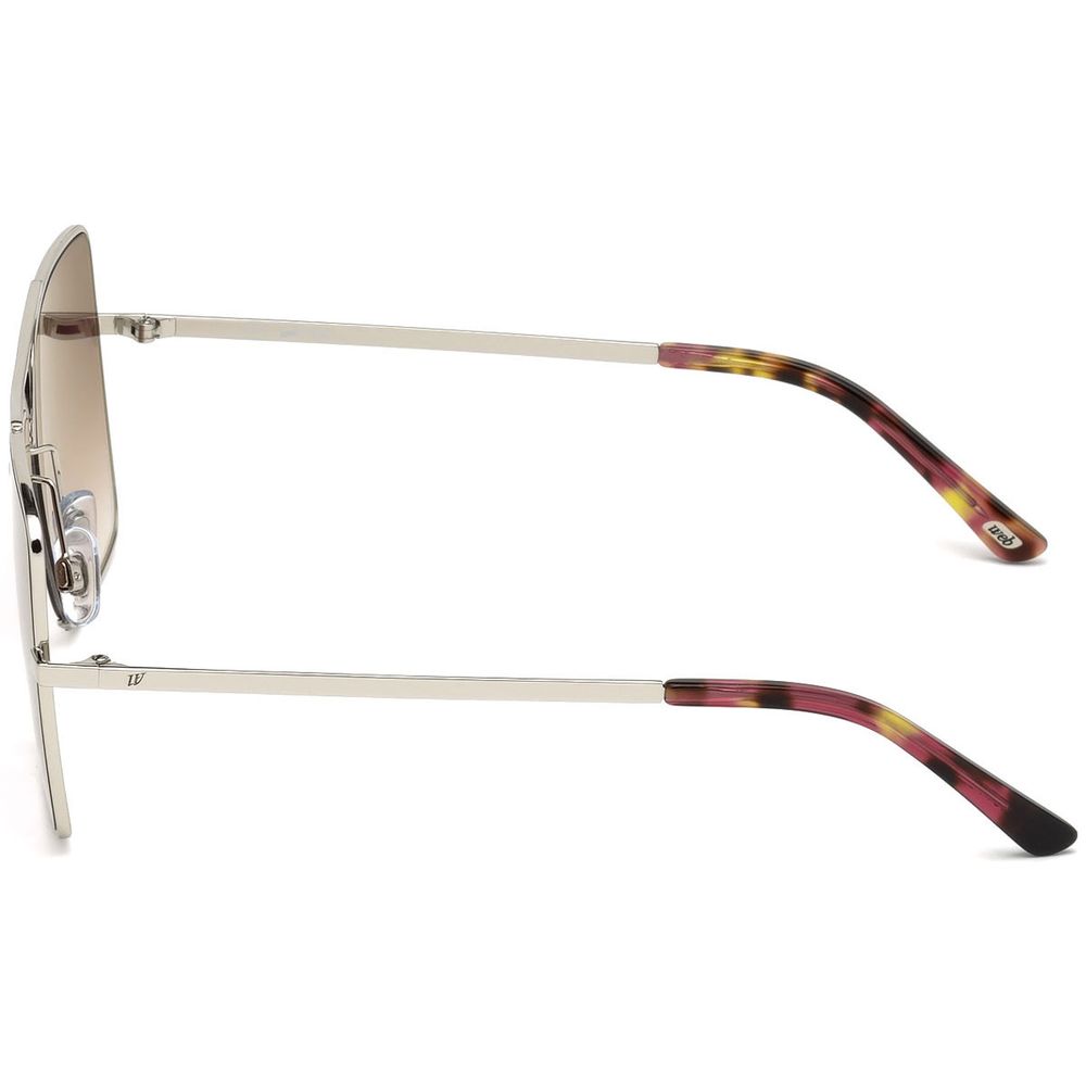 WEB EYEWEAR Sunglasses in silver metal