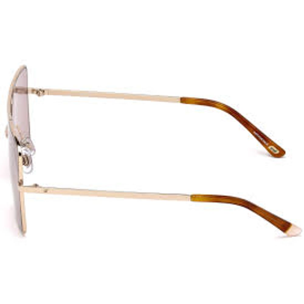 WEB EYEWEAR Sunglasses in Gold Metal