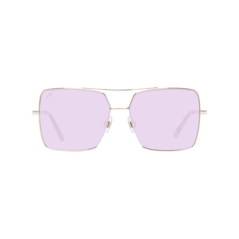 WEB EYEWEAR Sunglasses in silver metal