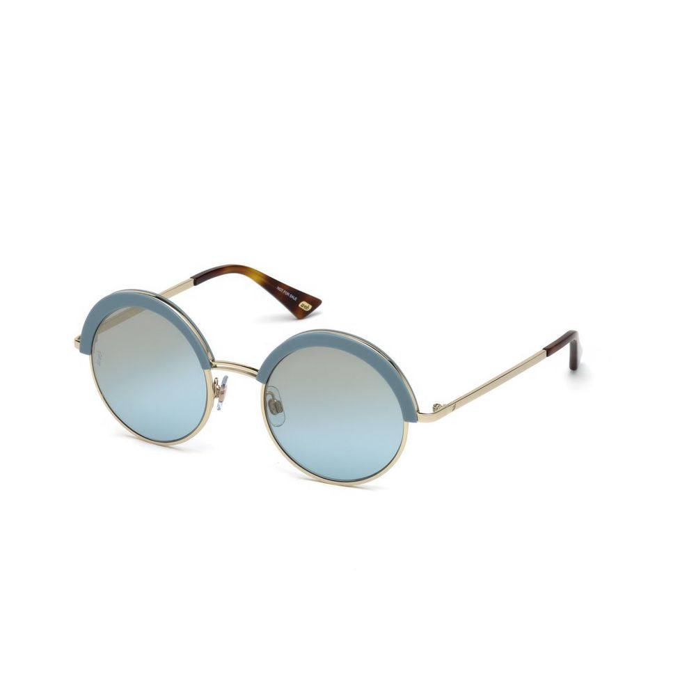 WEB EYEWEAR Sunglasses in Gold Metal