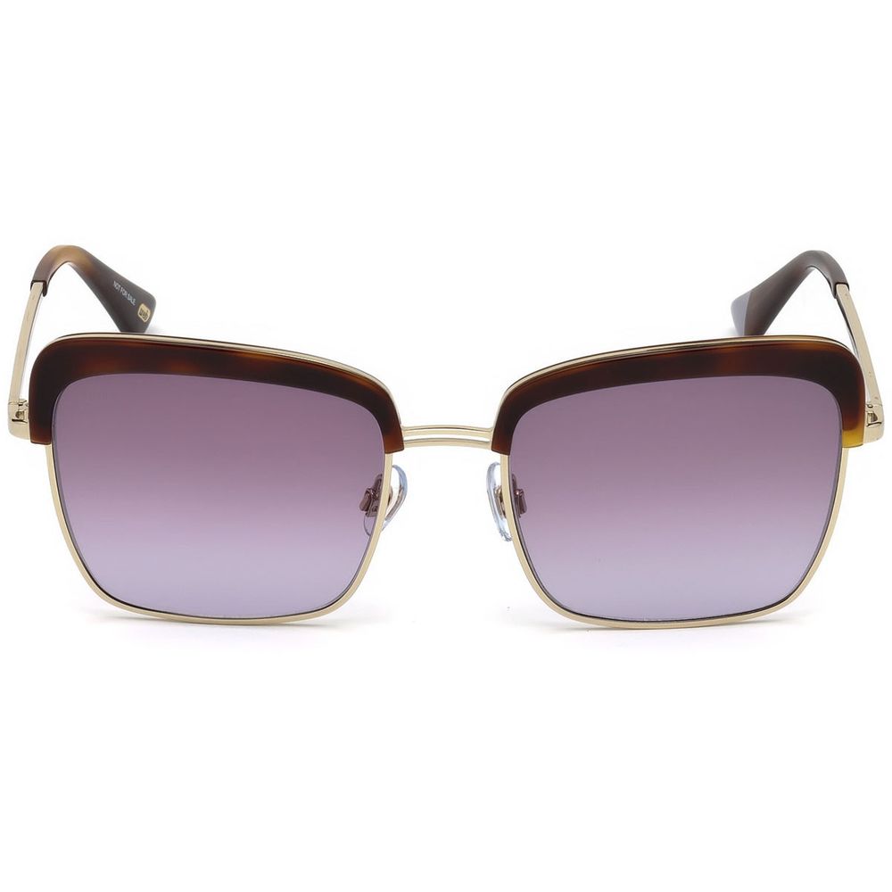 WEB EYEWEAR Sonnenbrille aus Goldmetall