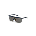 WEB EYEWEAR Blaue Sonnenbrille aus Acetat