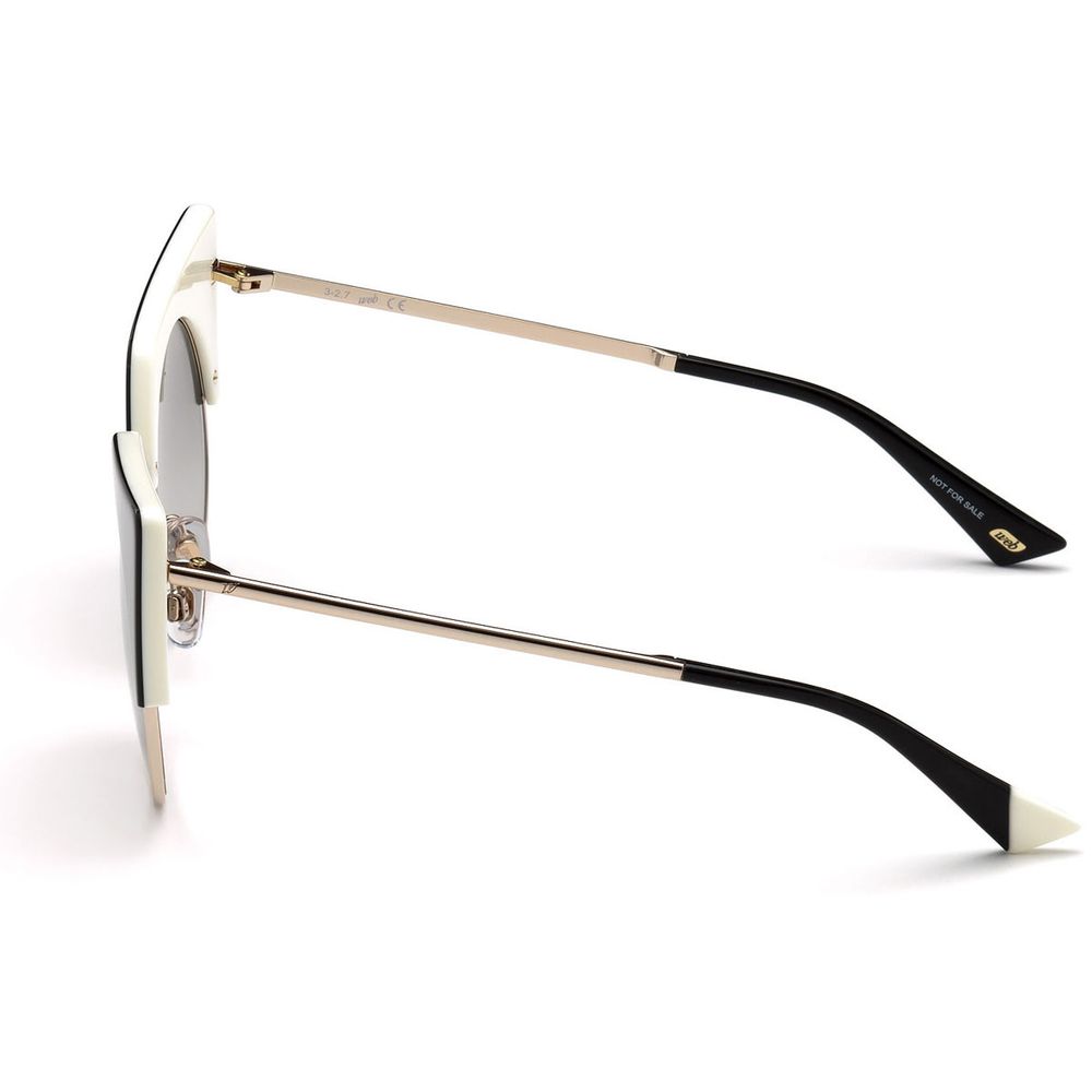 WEB EYEWEAR Schwarze Sonnenbrille aus Metall