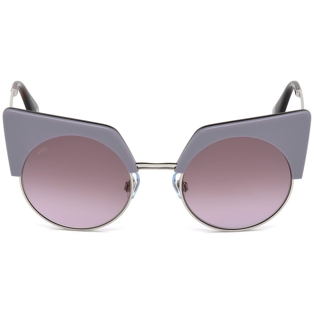 WEB EYEWEAR Sonnenbrille aus lila Acetat