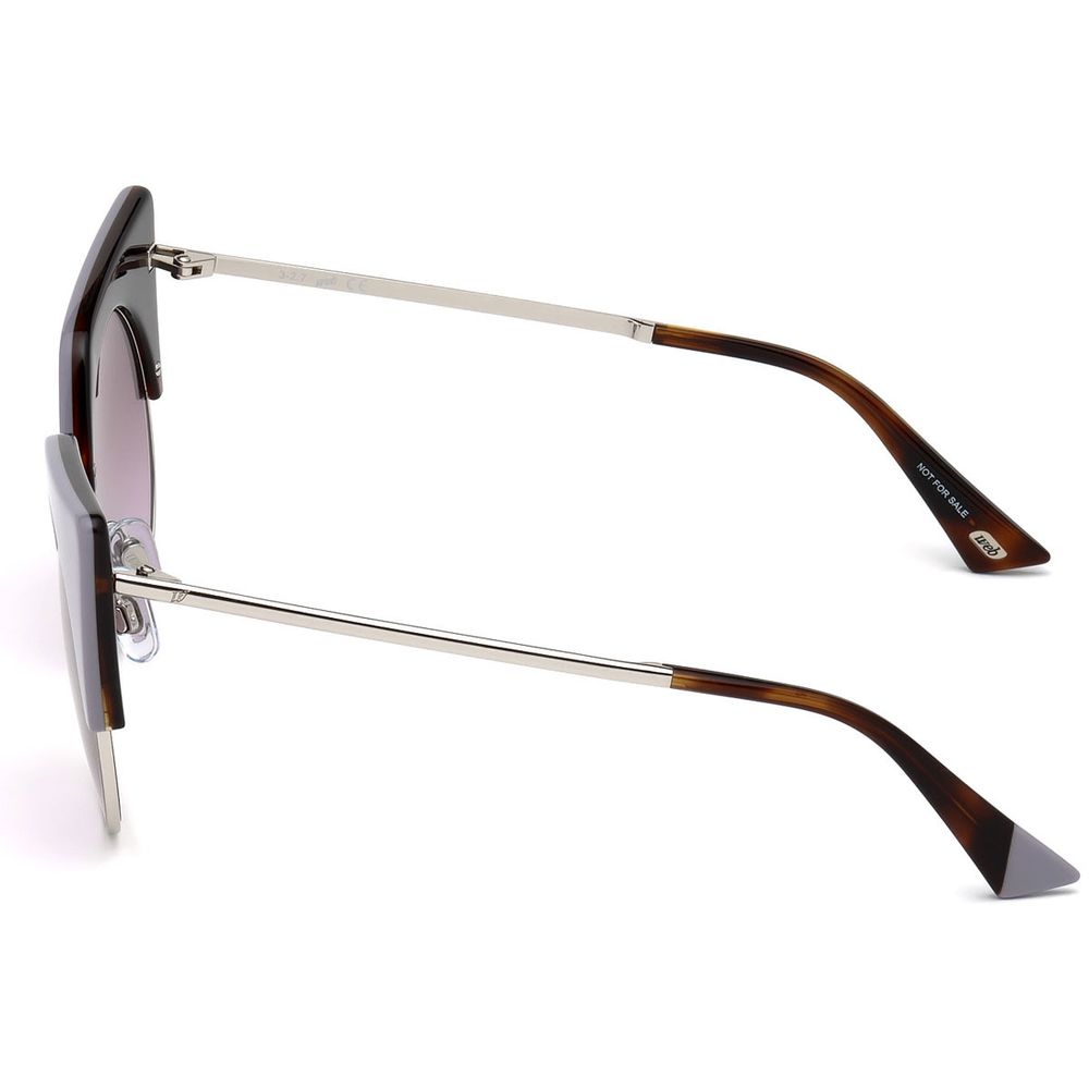 WEB EYEWEAR Sonnenbrille aus lila Acetat