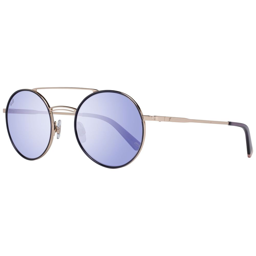 WEB EYEWEAR Sunglasses in Gold Metal