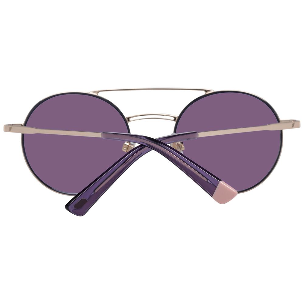 WEB EYEWEAR Sunglasses in Gold Metal