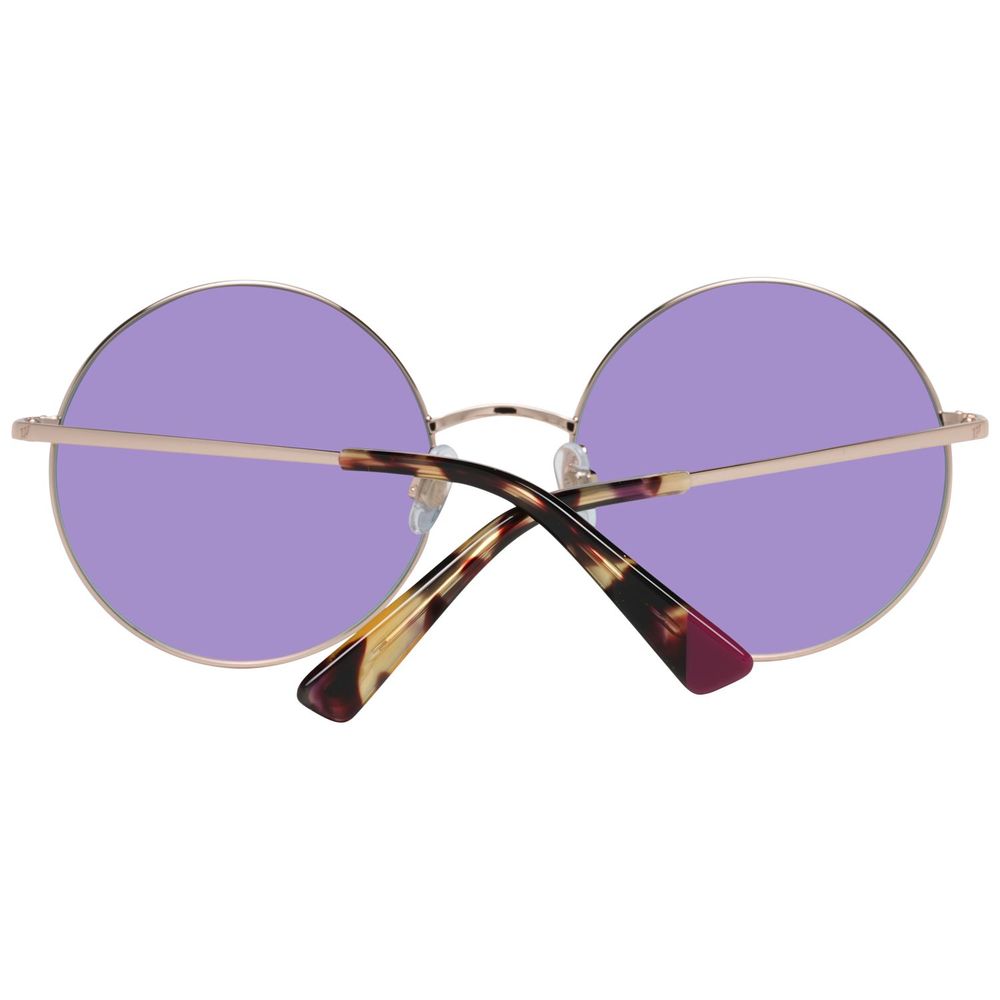 WEB EYEWEAR Sunglasses in Gold Metal