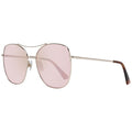 WEB EYEWEAR Sunglasses in Rose Gold Metal