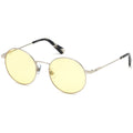 WEB EYEWEAR Sonnenbrille aus silbernem Metall
