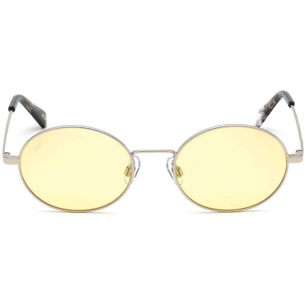 WEB EYEWEAR Sonnenbrille aus goldfarbenem Metall