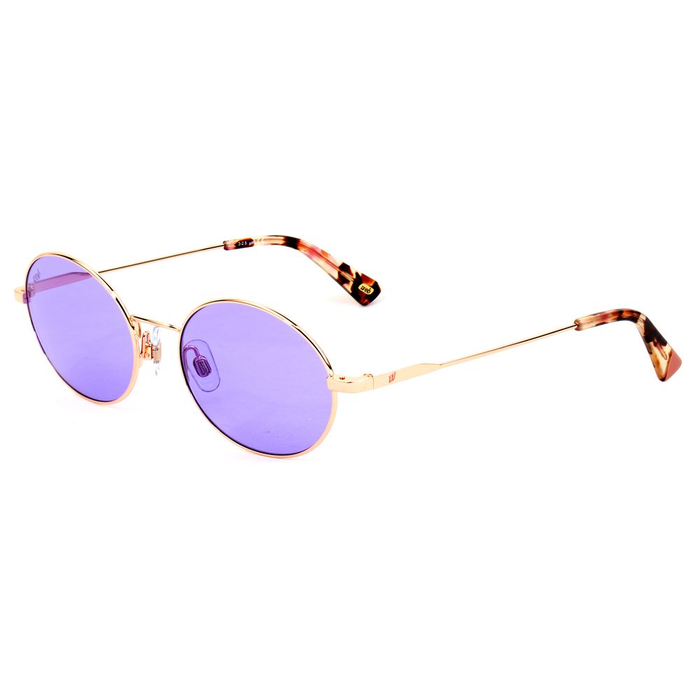 WEB EYEWEAR Sonnenbrille aus goldfarbenem Metall