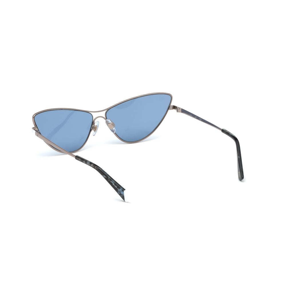 WEB EYEWEAR Sunglasses in Gold Metal