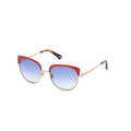 WEB EYEWEAR Sonnenbrille aus Goldmetall