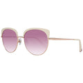 WEB EYEWEAR Sonnenbrille aus Roségold-Metall