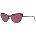 WEB EYEWEAR Black metal sunglasses