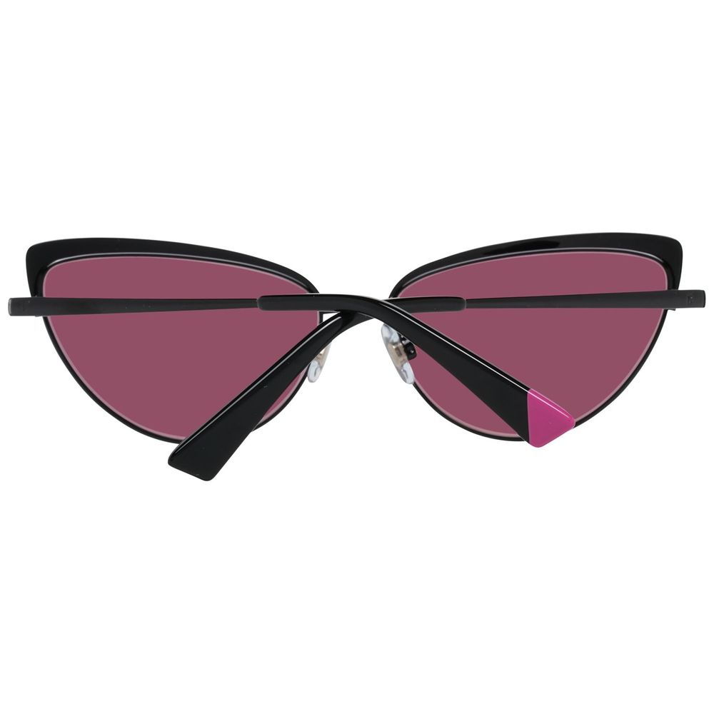 WEB EYEWEAR Black metal sunglasses
