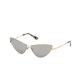 WEB EYEWEAR Sonnenbrille aus goldfarbenem Metall