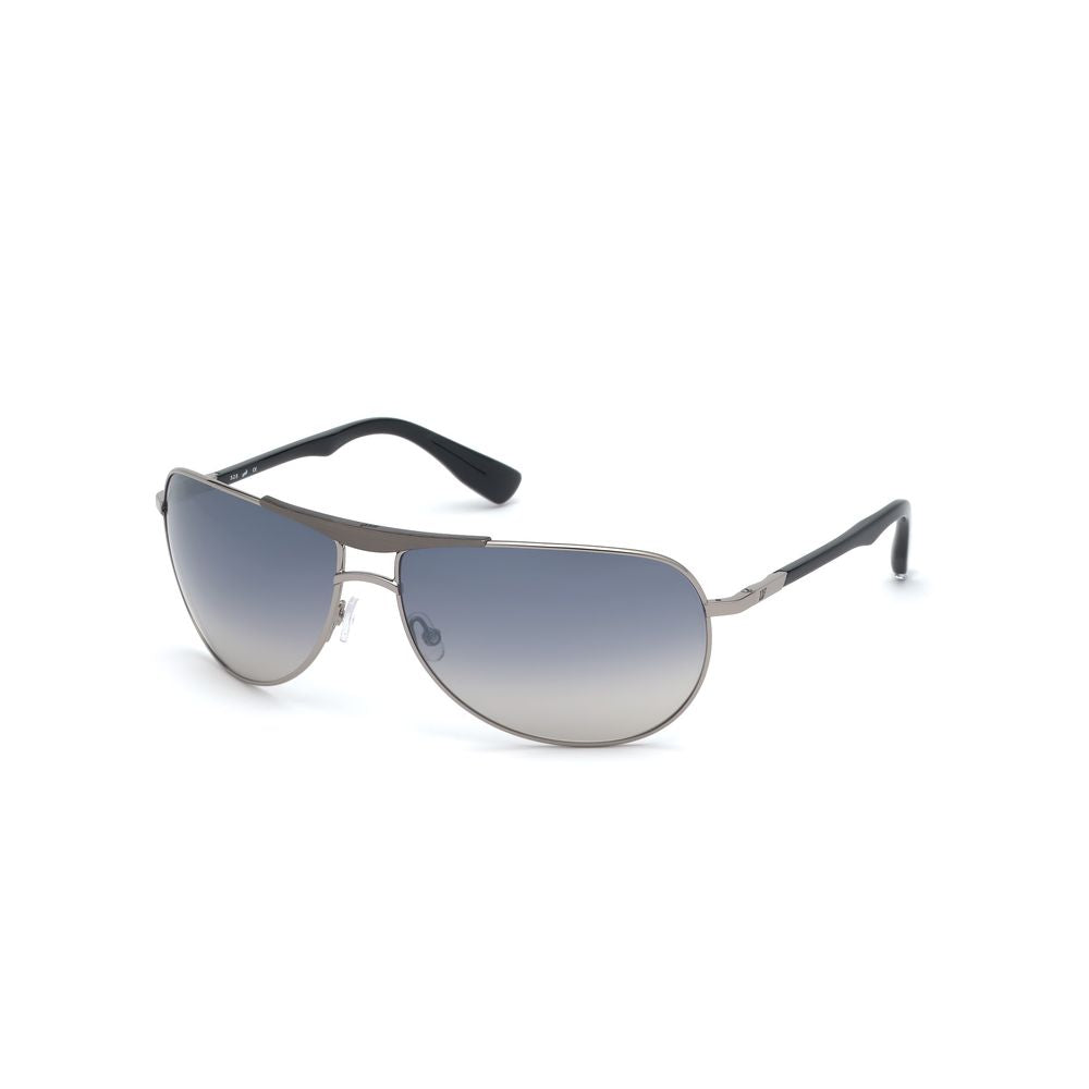 WEB EYEWEAR Grey Metal Sunglasses